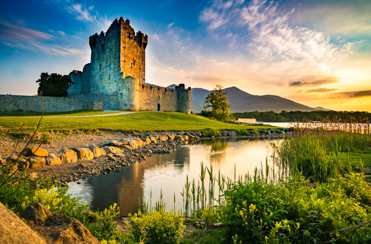 Ross Castle, château en Irlande