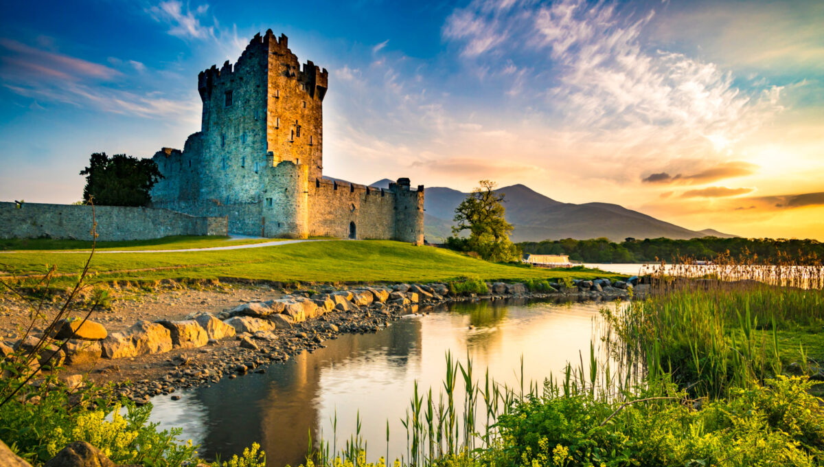 Ross Castle, château en Irlande