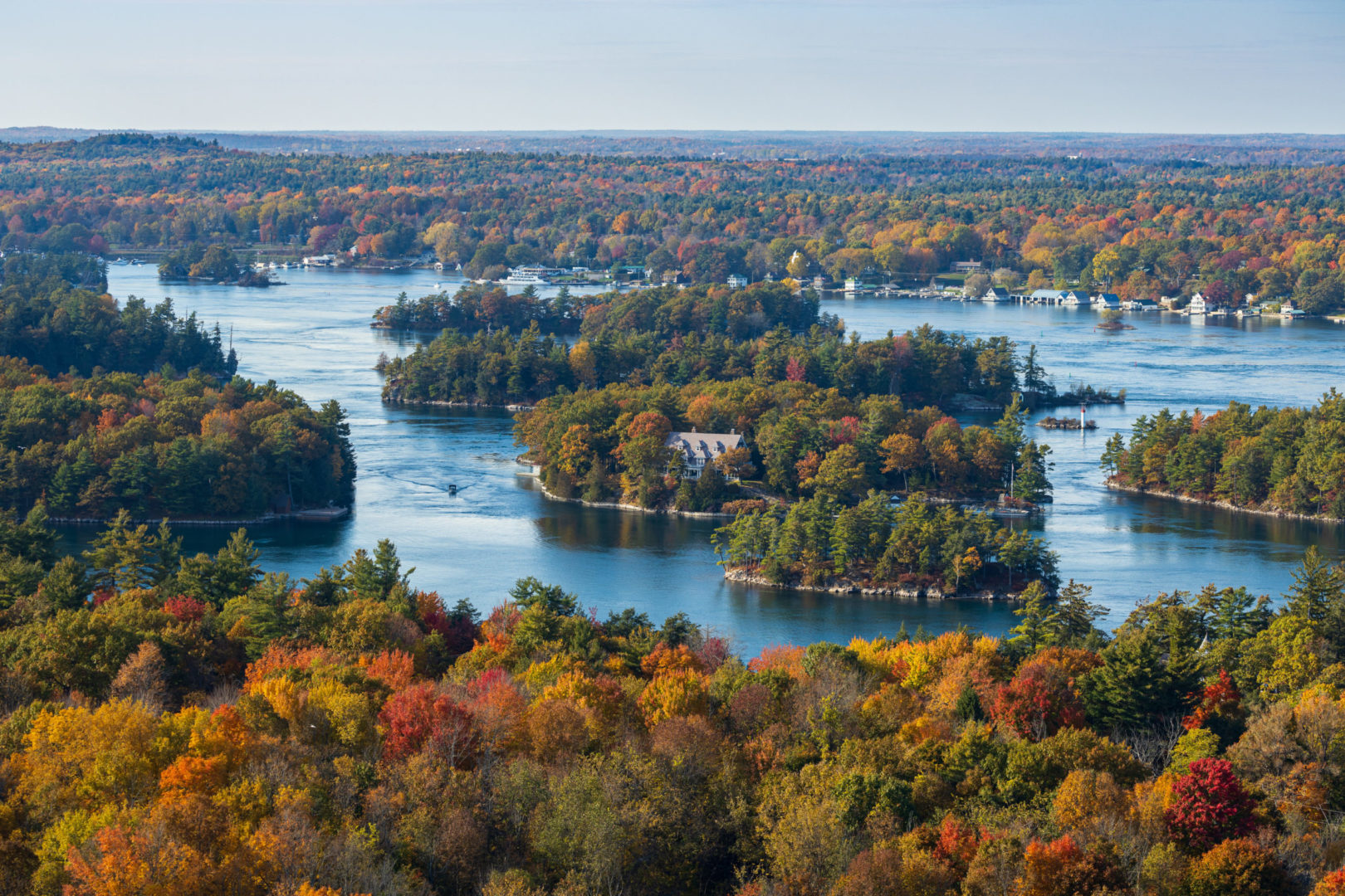 Mille-Iles dans l'Ontario, Canada