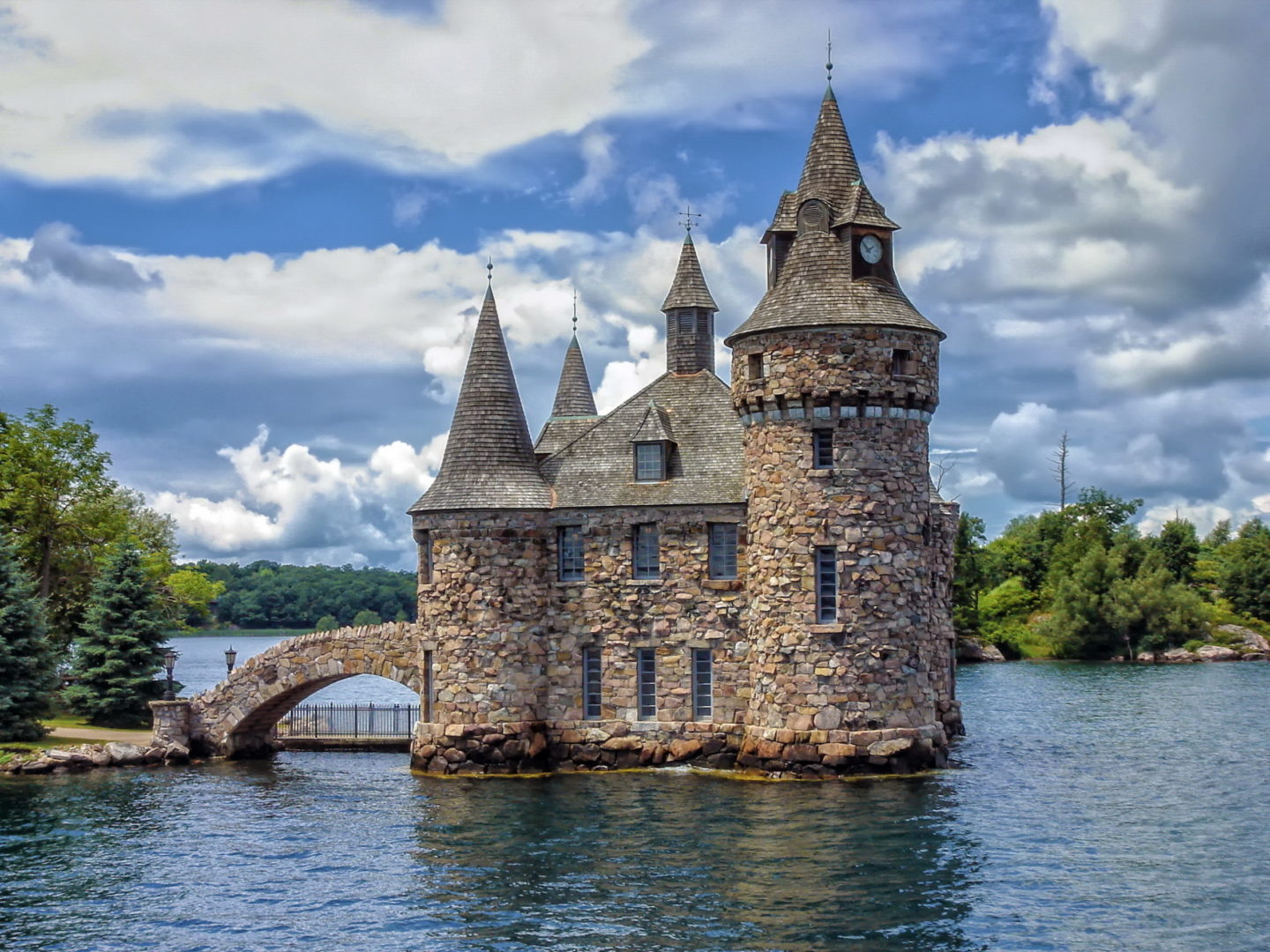 Power House de Boldt aux Mille-Îles à Gananoque, voyage Canada