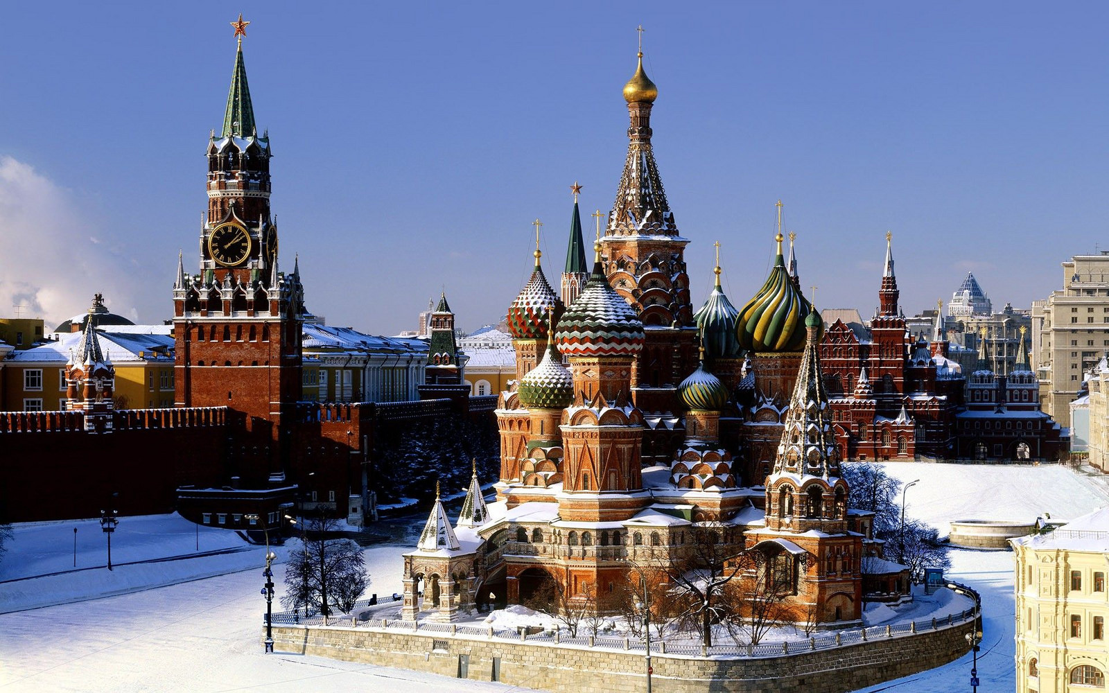 Kremlin st-Basils-Cathedral Moscou Russie
