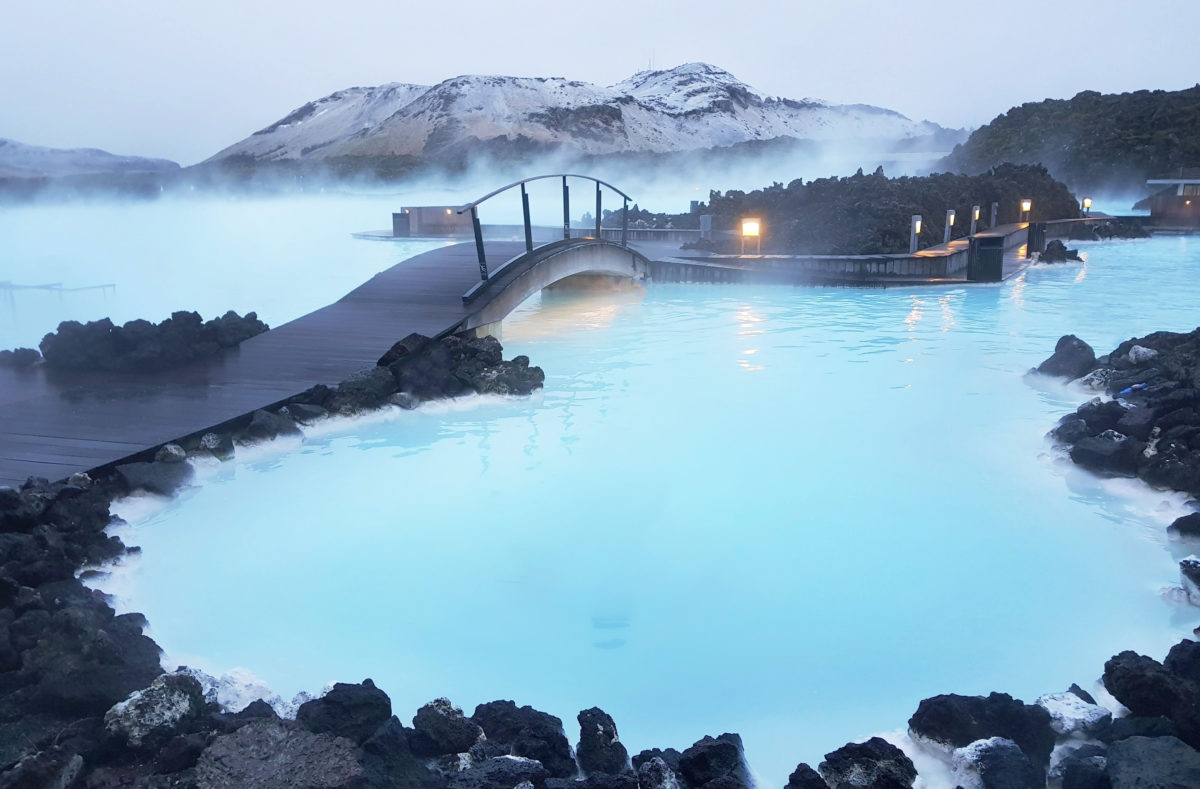 Piscine Lagon Bleu en Islande