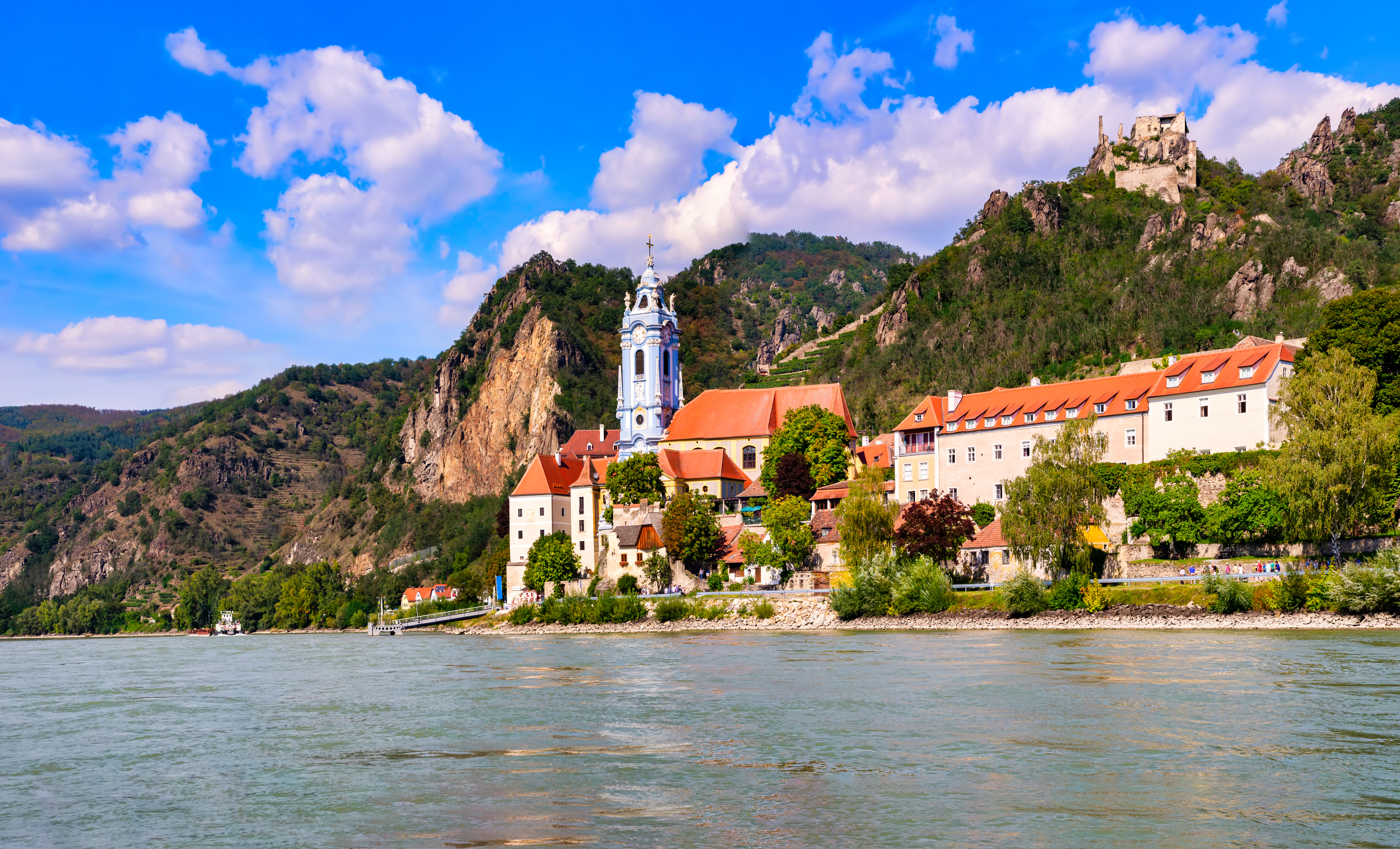 Dürnstein, cité médiévale au bord du Danube, Autriche