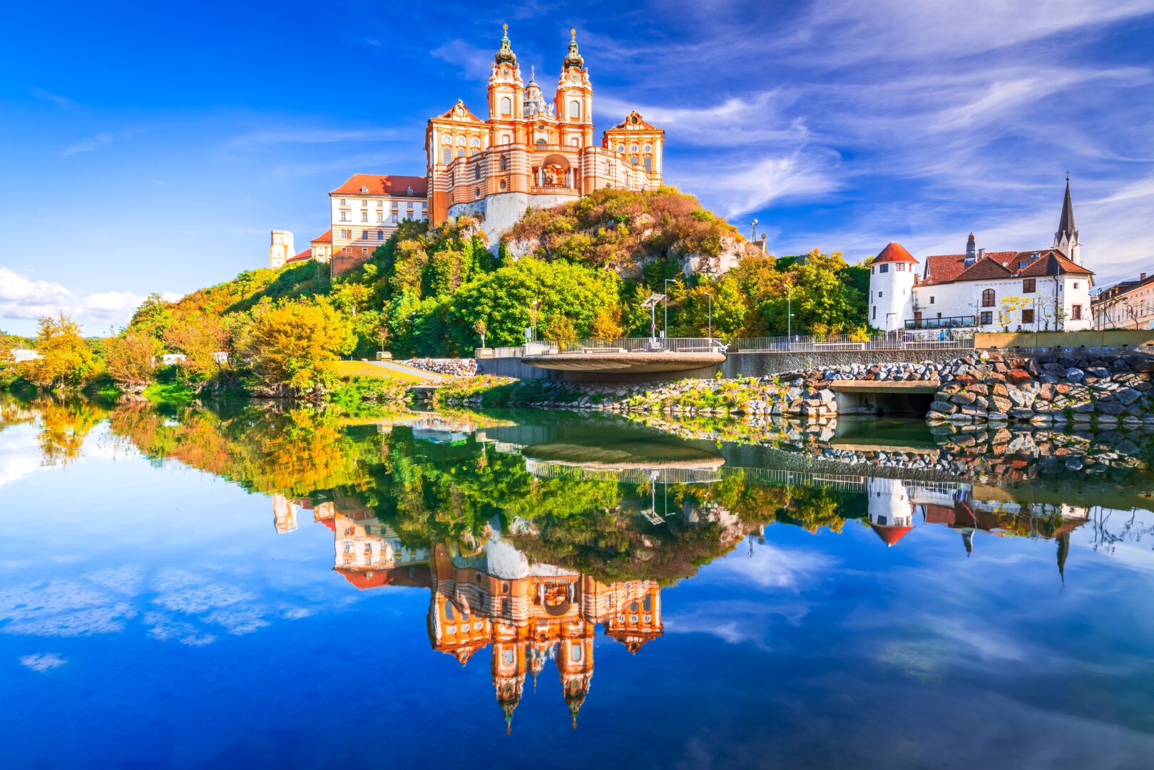 Abbaye de Melk au bord du Danube, Autriche