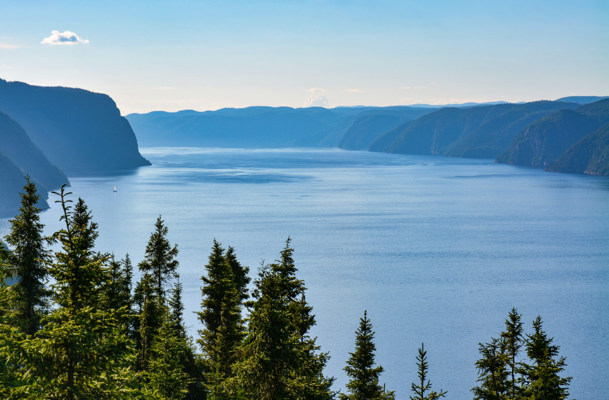 Fjord Saguenay au Québec