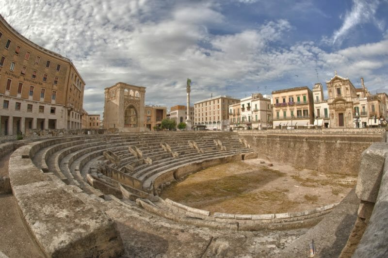 Escale à Lecce lors d'un circuit dans les Pouilles