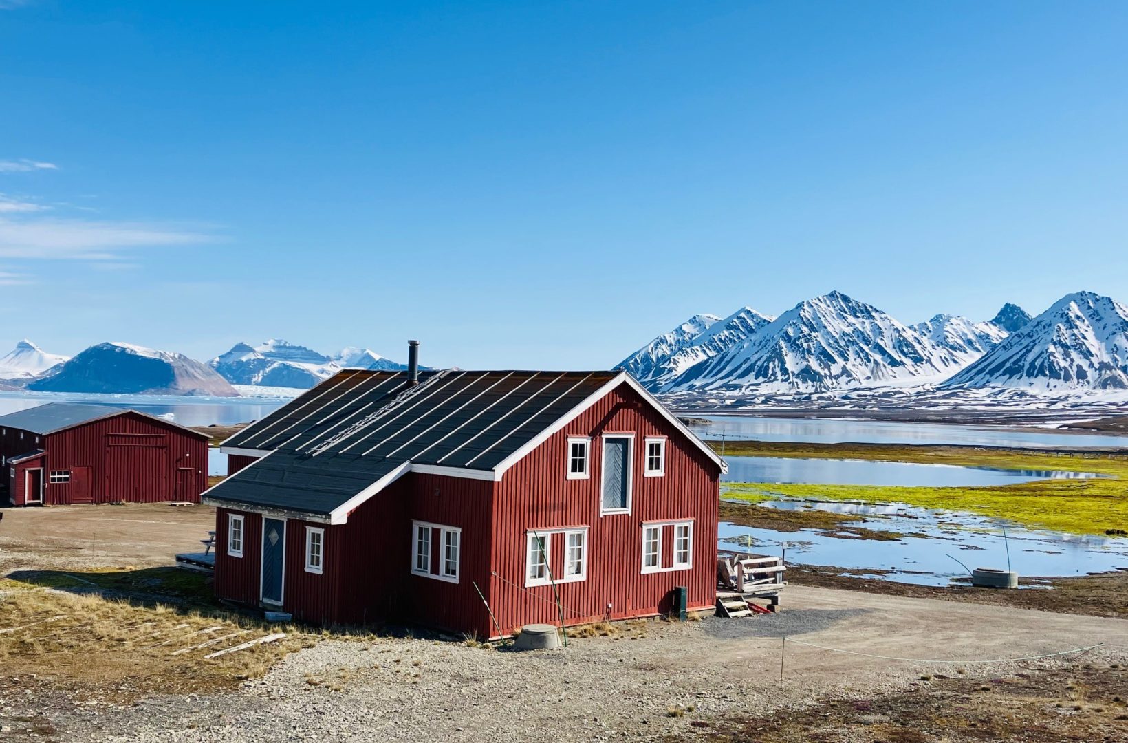 Ny-Alesund au Svalbard en Norvège