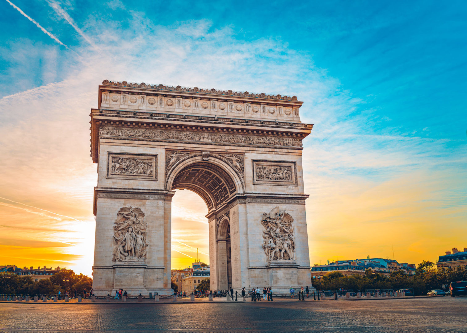 Arc de Triomphe, voyage à Paris