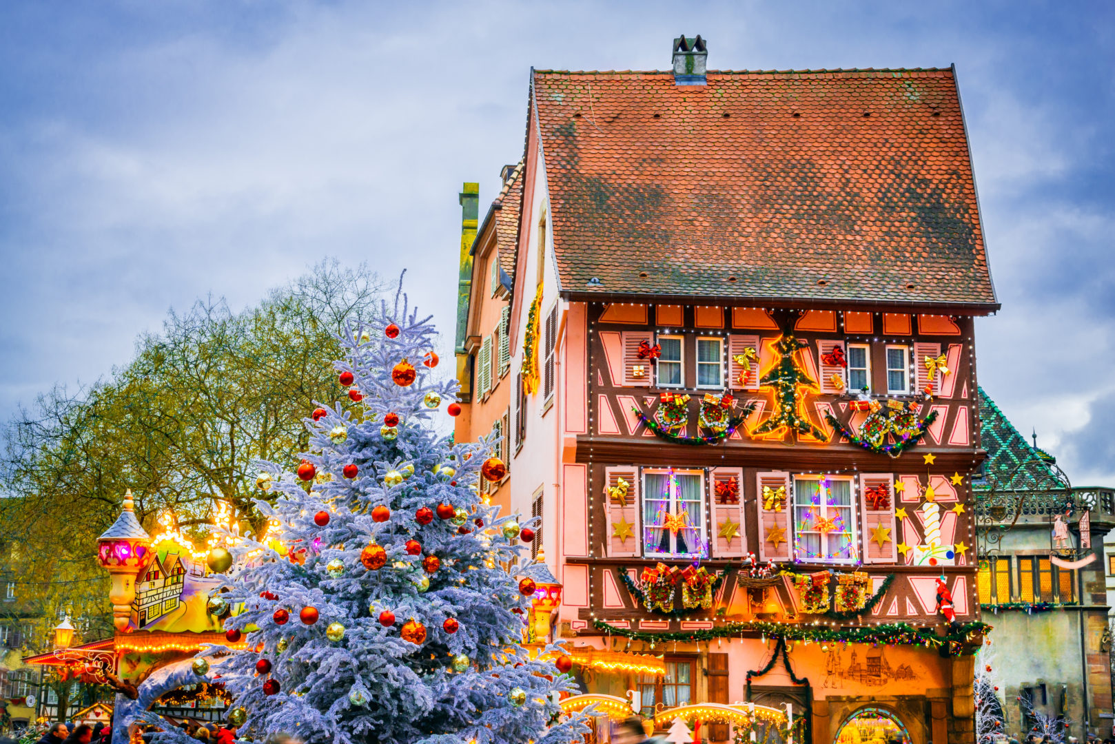 Colmar en période de Noël, Alsace