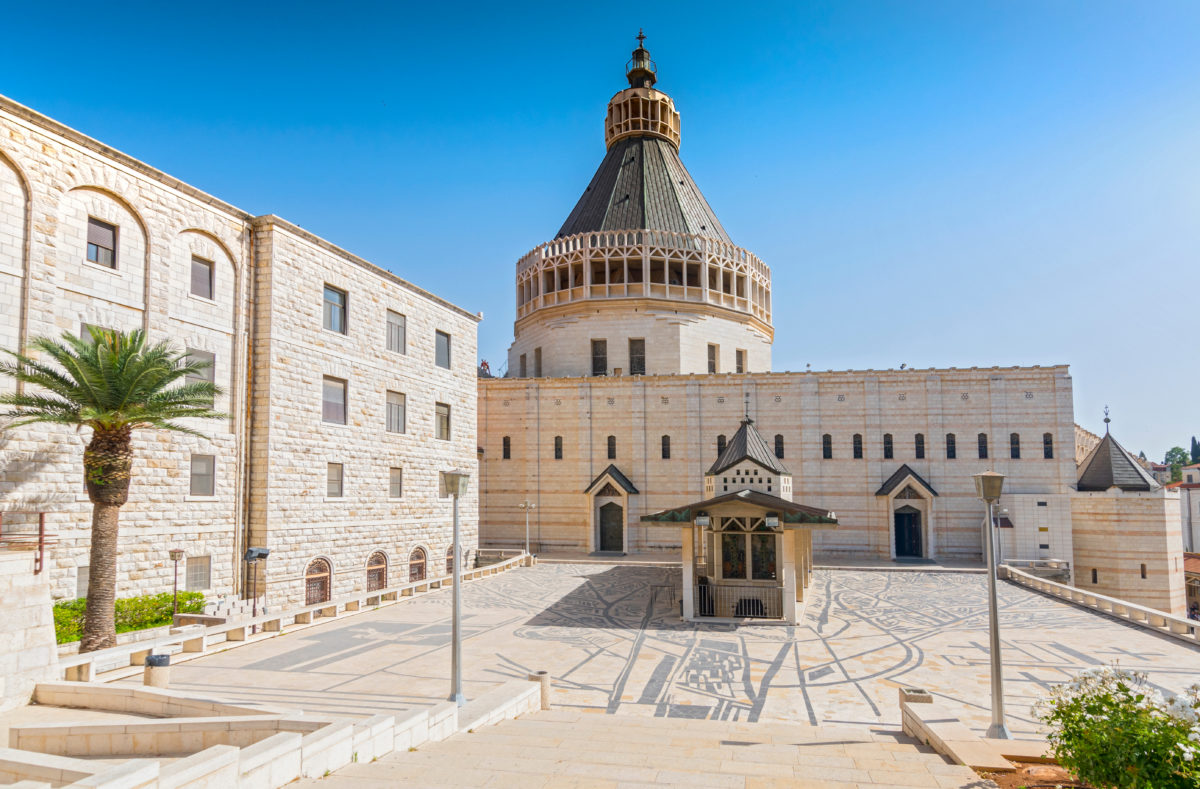 Eglise de l'Annonciation à Nazareth, voyage à Israël