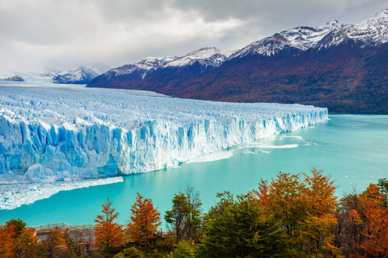 Glacier Perito Moreno dans le Parc national de Los Glaciares, province de Santa Cruz, en Argentine