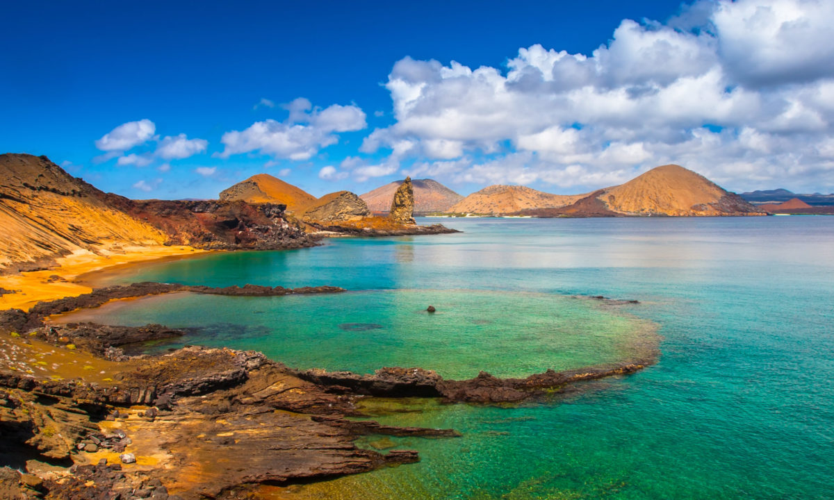 Paysages île de Bartolomé aux Galapagos