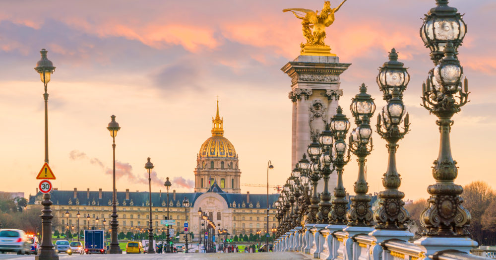 Pont Alexandre III sur la Seine, visiter Paris