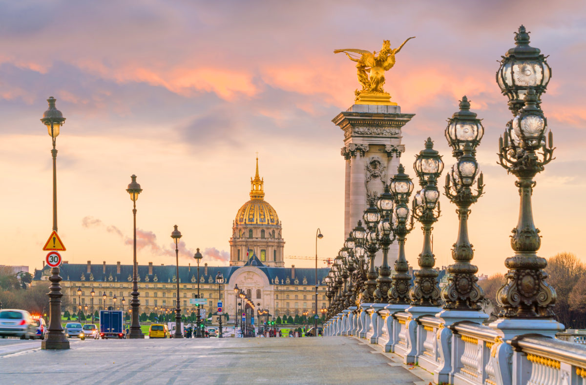 Pont Alexandre III sur la Seine, visiter Paris