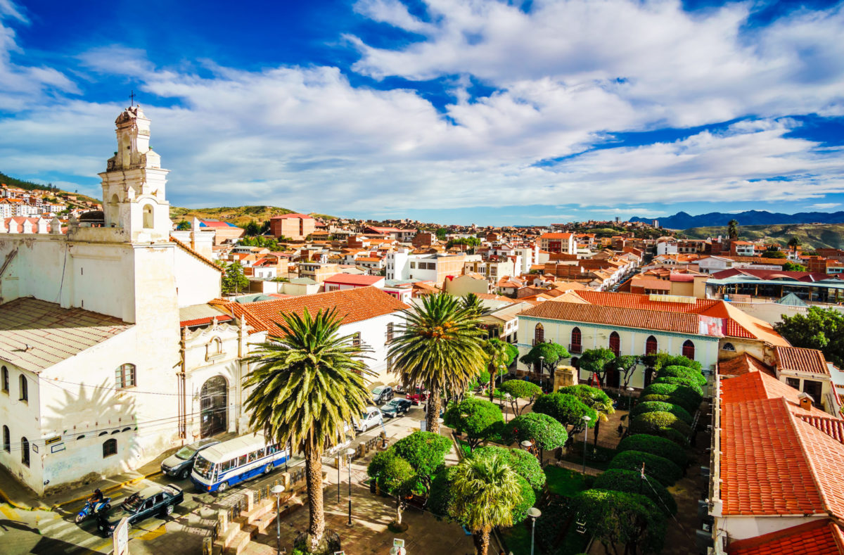 Visiter la Ville colonial Sucre Bolivie