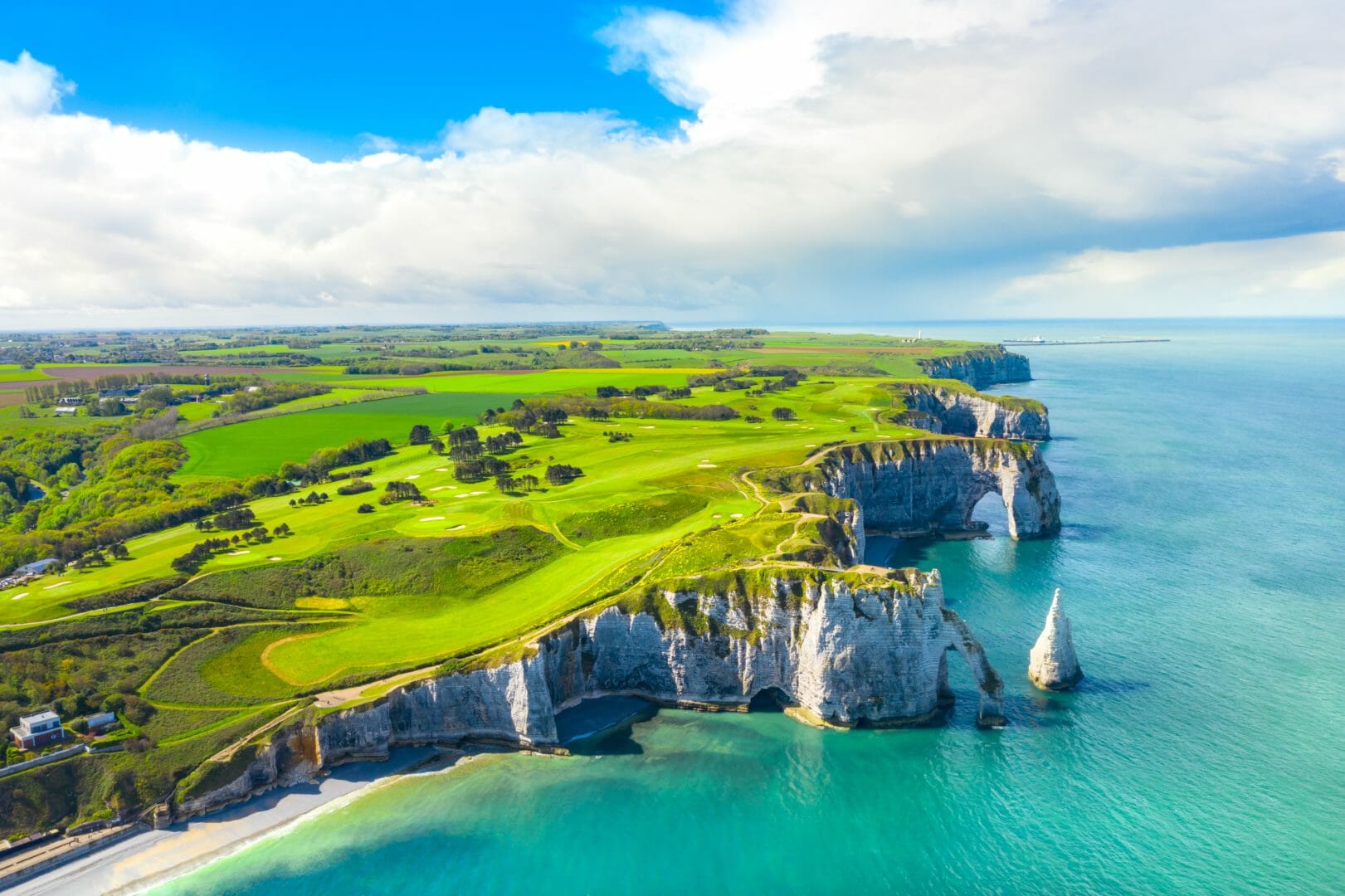 Visite des falaises d'Etretat