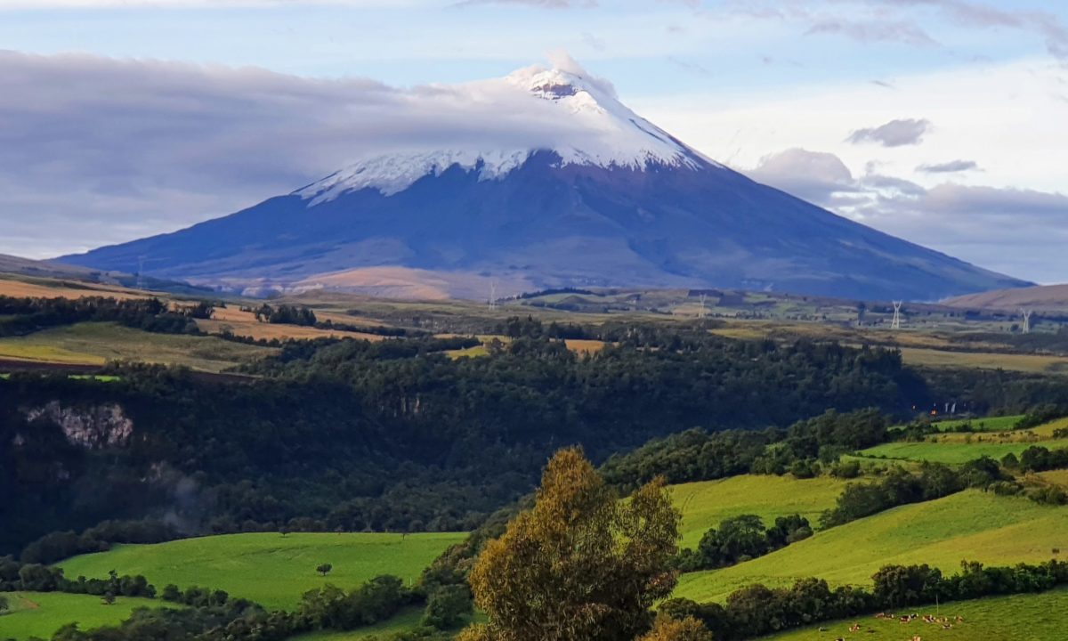 Volcan Cotopaxi en Équateur