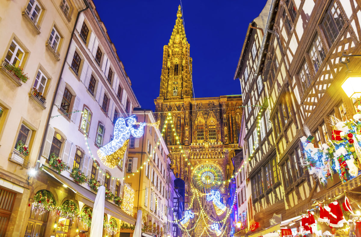 Lumières de Noël à Strasbourg, Alsace