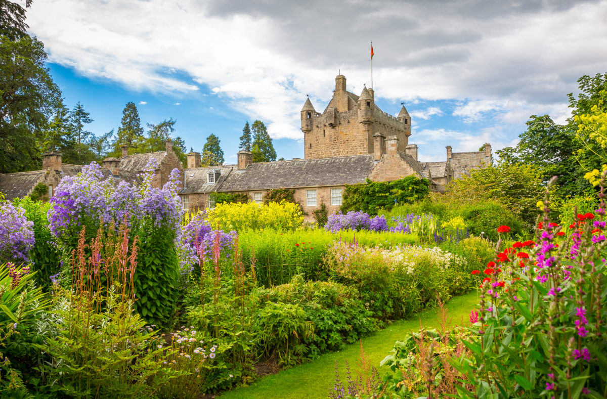 Château romantique de Cawdor près d'Inverness, Écosse