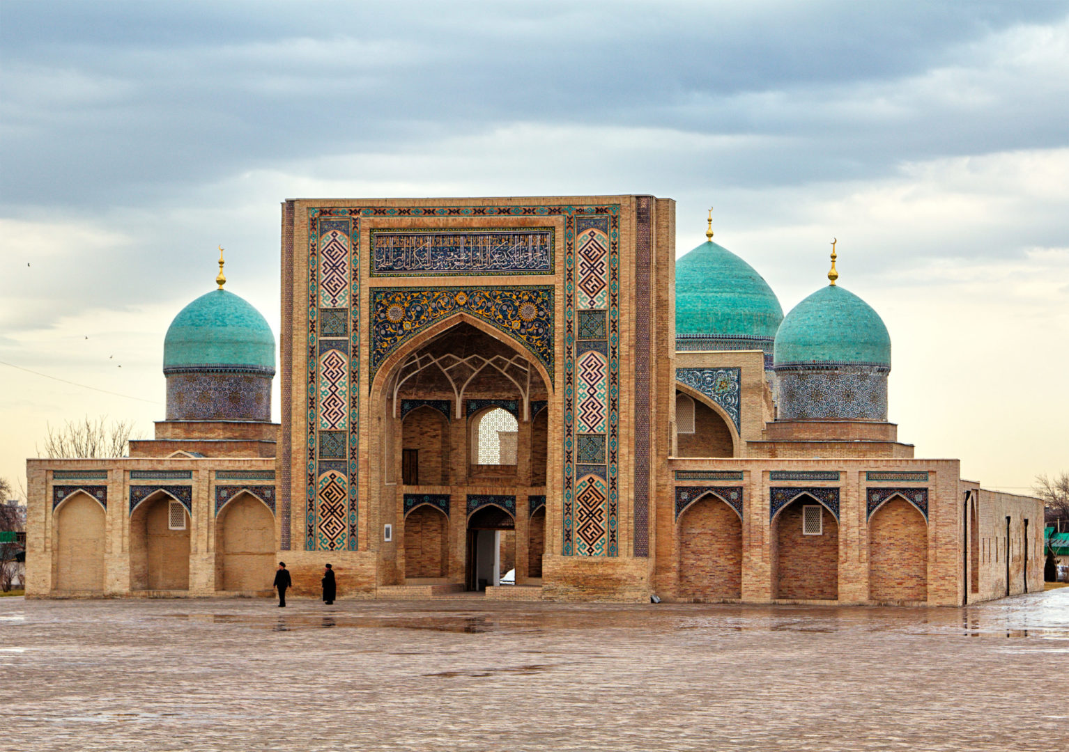 Place Hast Imam (Hazrati Imam), centre religieux de Tachkent, voyage en Ouzbékistan