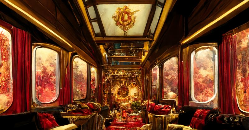 Le mythique et luxueux train Orient-Express