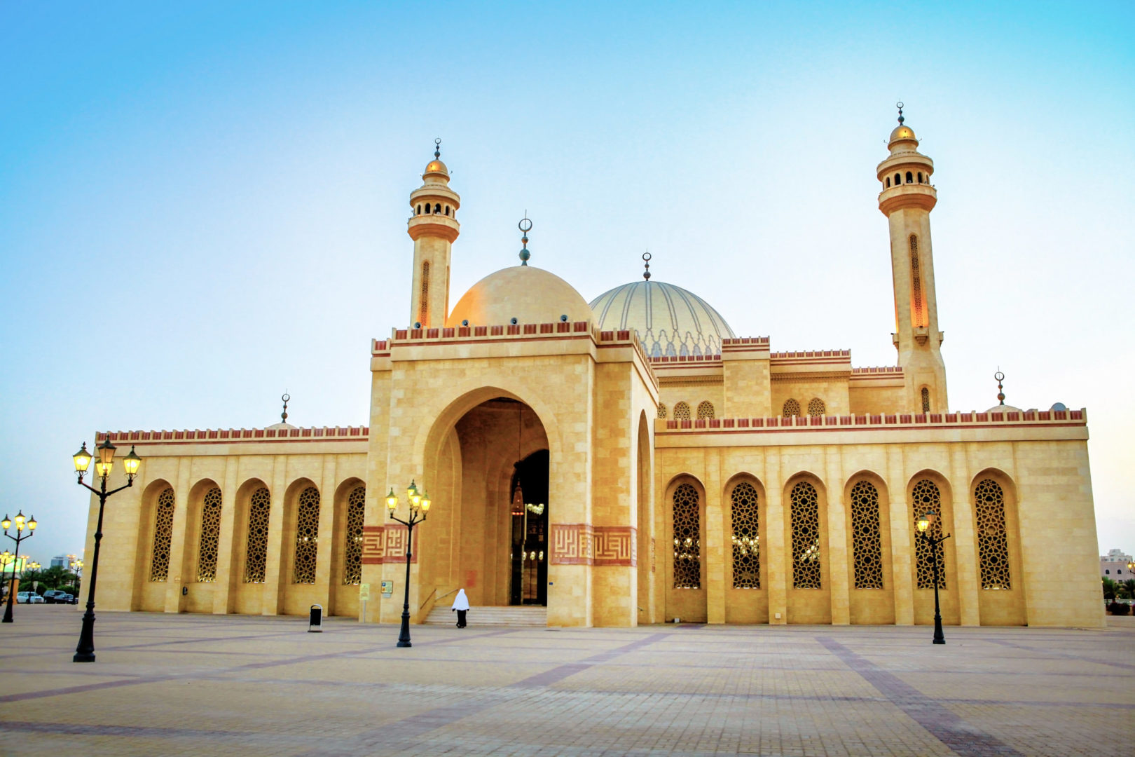 Grande Mosquée Al Fateh à Manama, voyage au Bahreïn