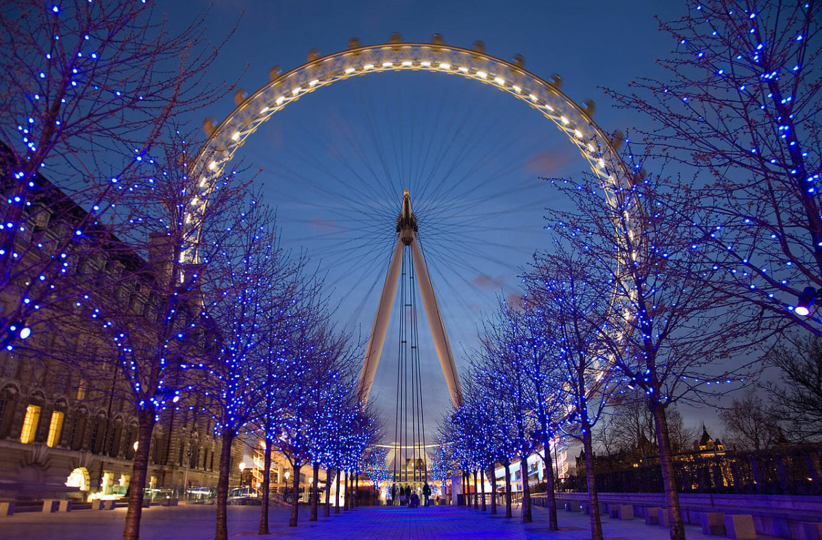 London Eye en voyage en groupe à Londres