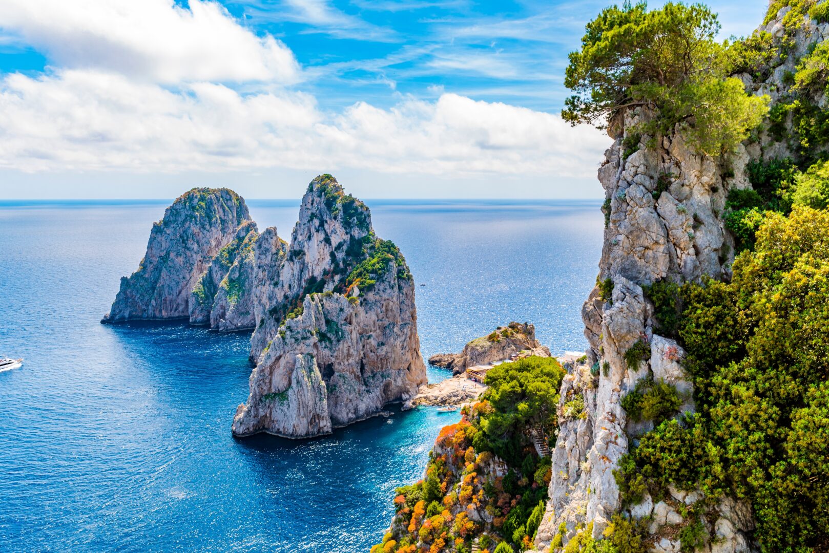 Visite de Capri, Italie du Sud