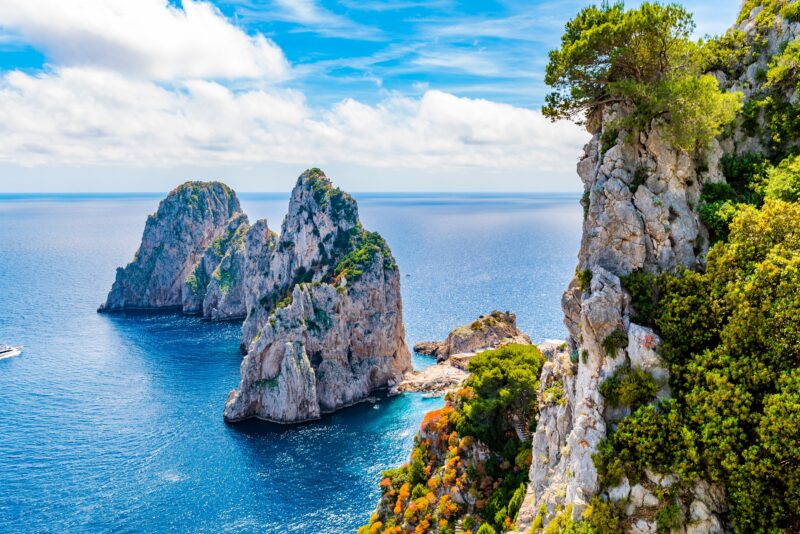Visite de Capri, Italie du Sud