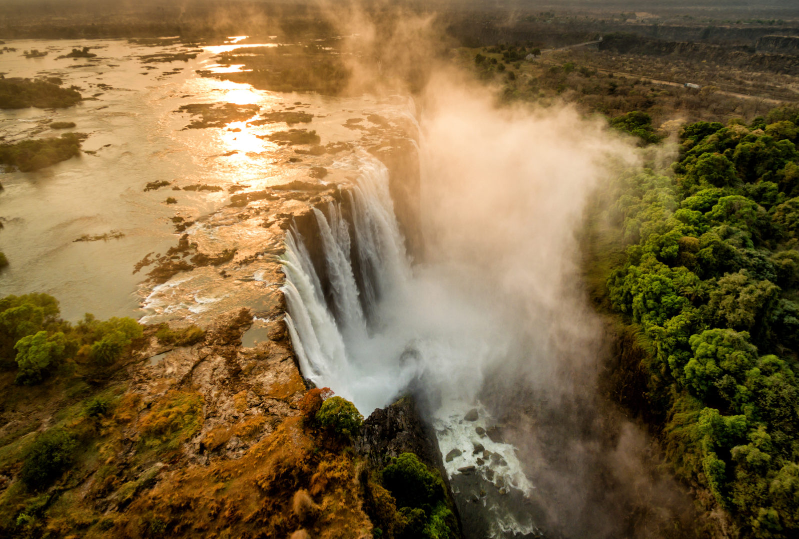 Chutes Victoria, voyage en Afrique australe