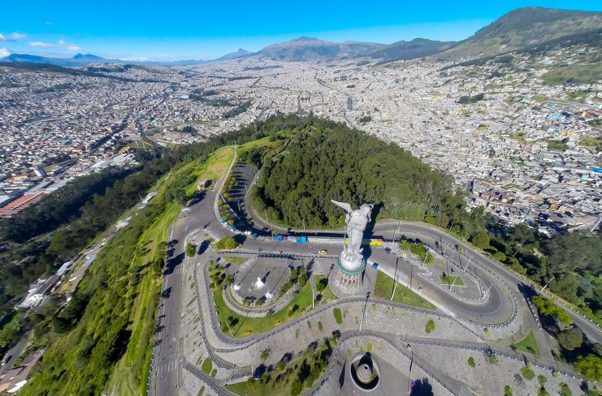 Visite de Quito en voyage en groupe en Equateur