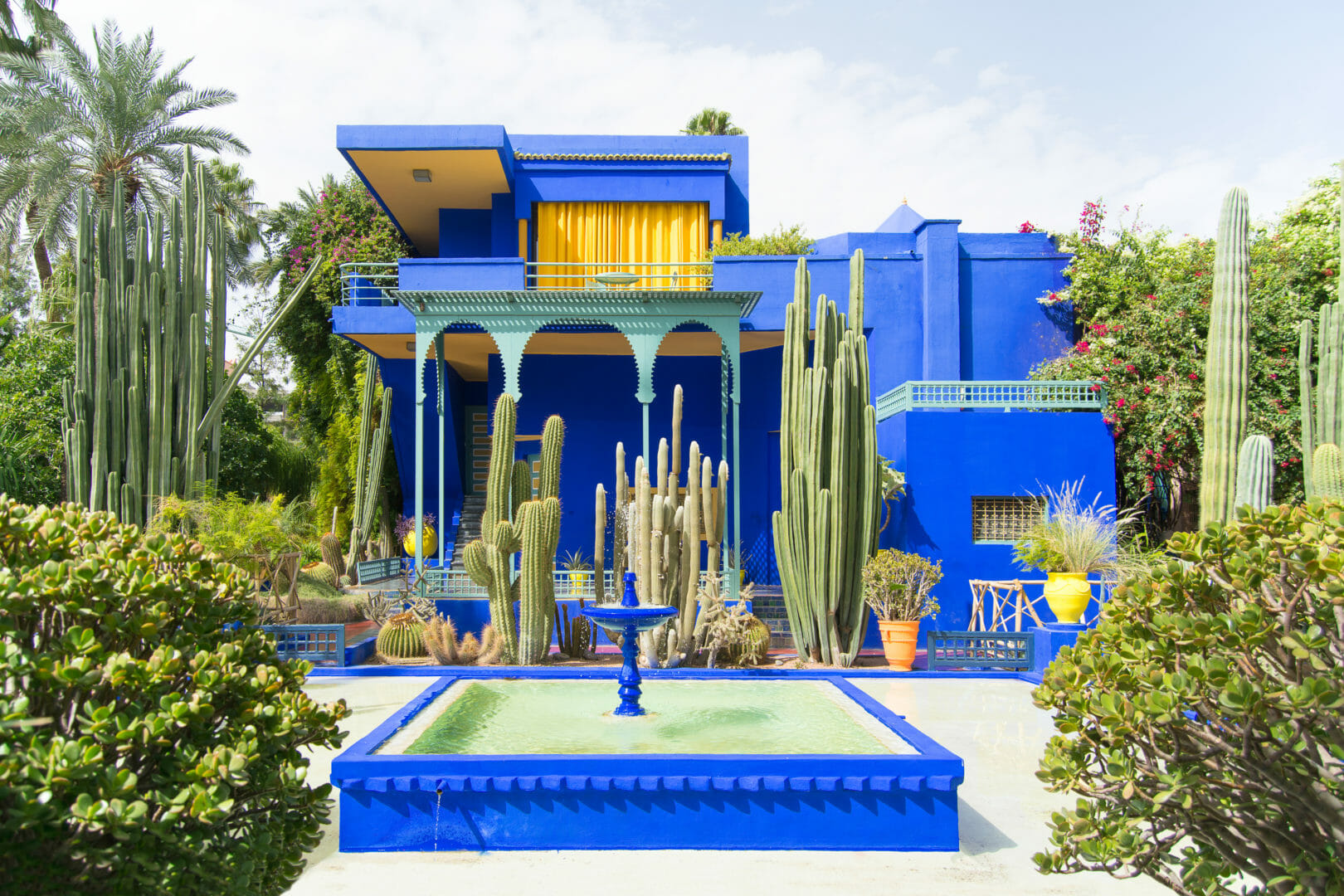 Visiter en groupe le Jardin Majorelle à Marrakech