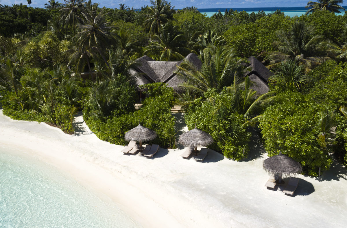 Bungalows sur la plage Anantara Dhigu Maldives Resort