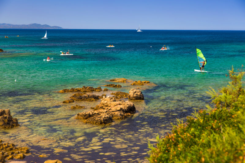 Eau turquoise Santa Teresa Resort Sardaigne (ex Club Cala Blu)
