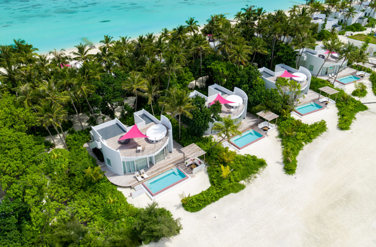 Beach Villa avec piscine du Jumeirah Maldives Olhahali Island