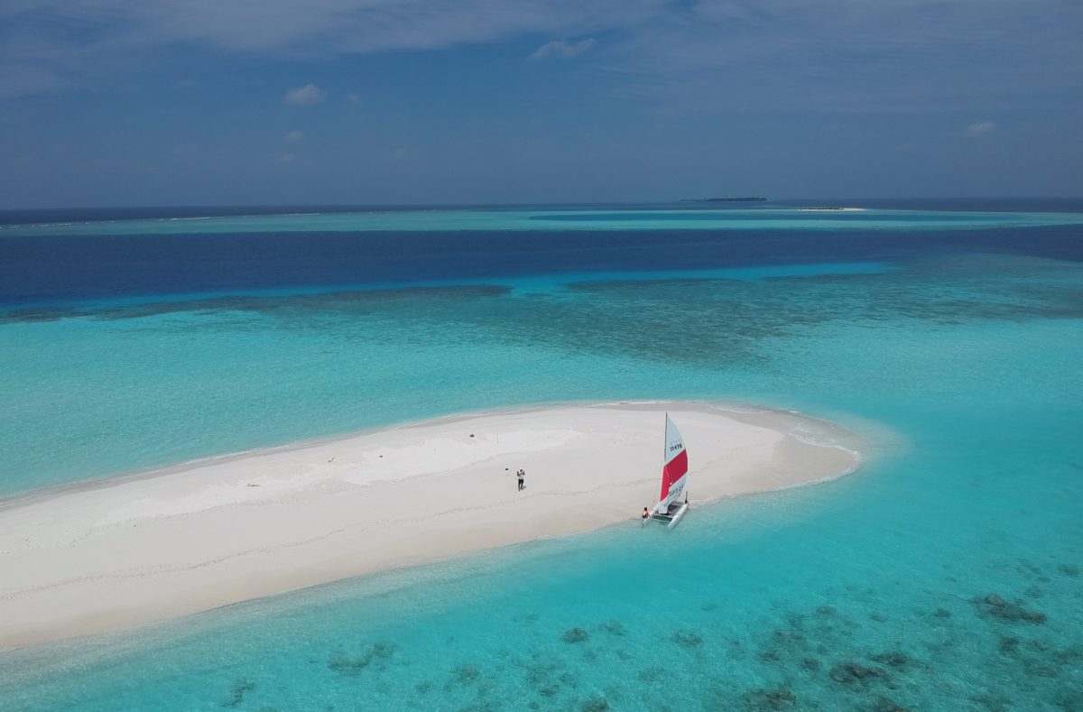 Banc de sable Fihalhohi Island Resort Maldives