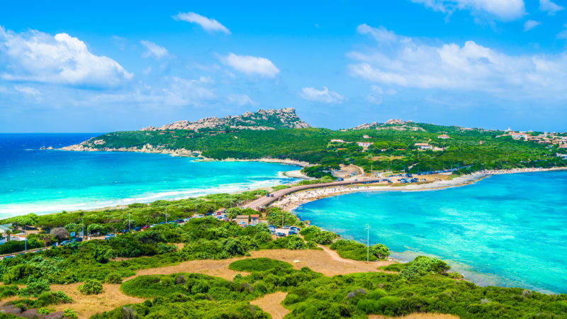 Plage Rena di Levante et Rena Di Ponente Nord de la Sardaigne