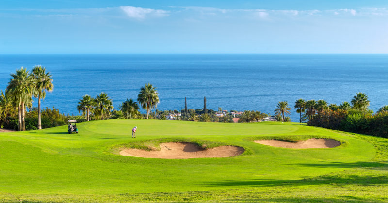 Golf Tecina trou 5 La Gomera