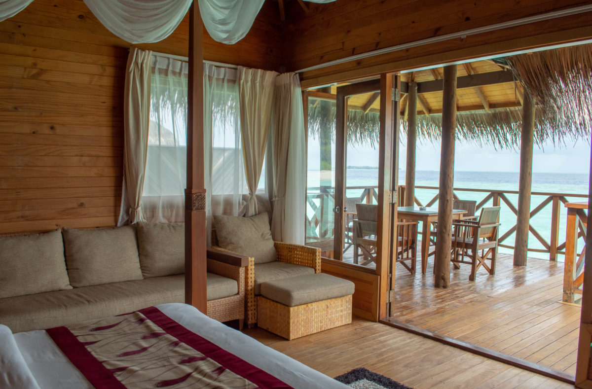 Water villa Fihalhohi Island Resort Maldives