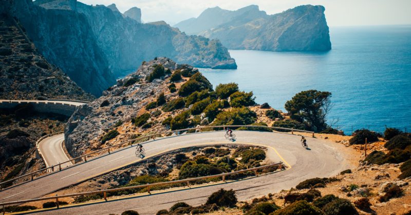 Faire du vélo au Cap de Formentor à Majorque