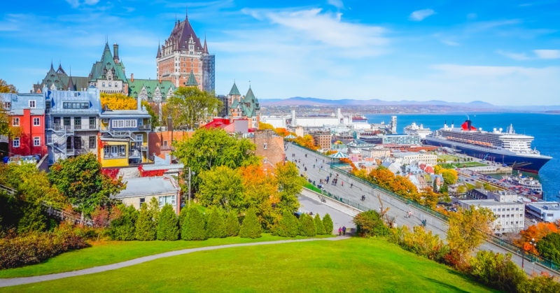 Visiter la ville de Québec au Canada