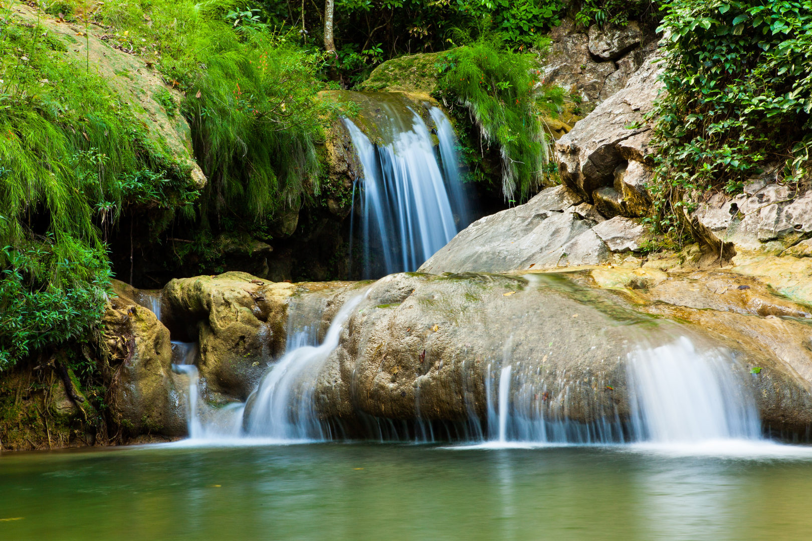 Cascade à Soroa à Pinar del Rio, Cuba