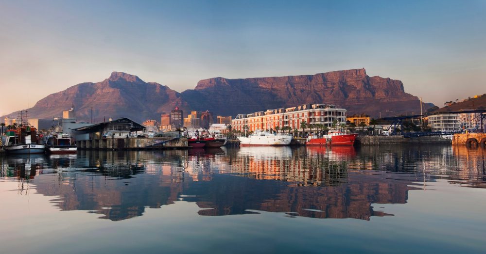 Cape Town waterfront, Afrique du Sud