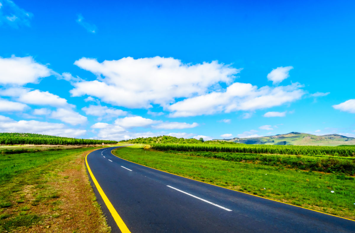 La route panoramique R538, province de Mpumalanga en Afrique du Sud