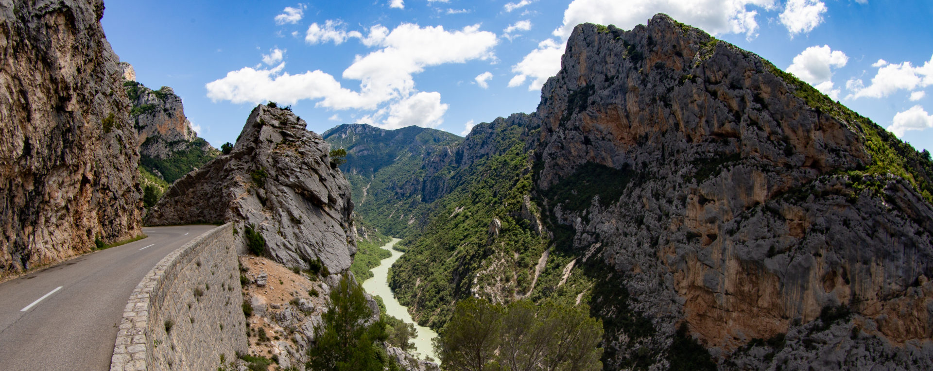 Vue sur les Gorges du Verdon Provence France