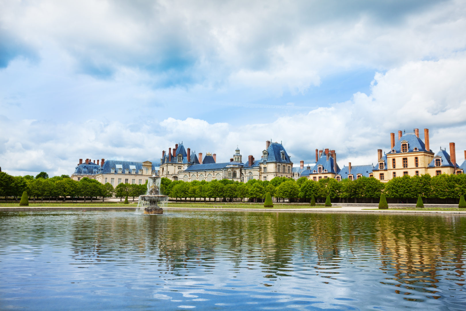 Palais royal Fontainebleau France