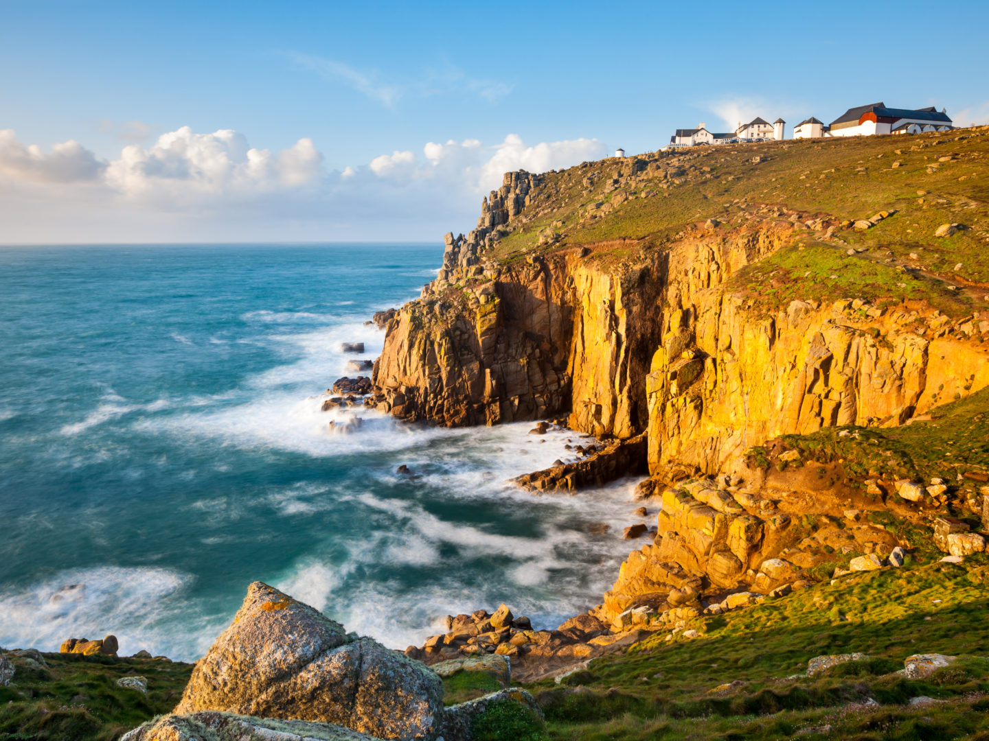 Côte de Land's End Cornouailles Angleterre