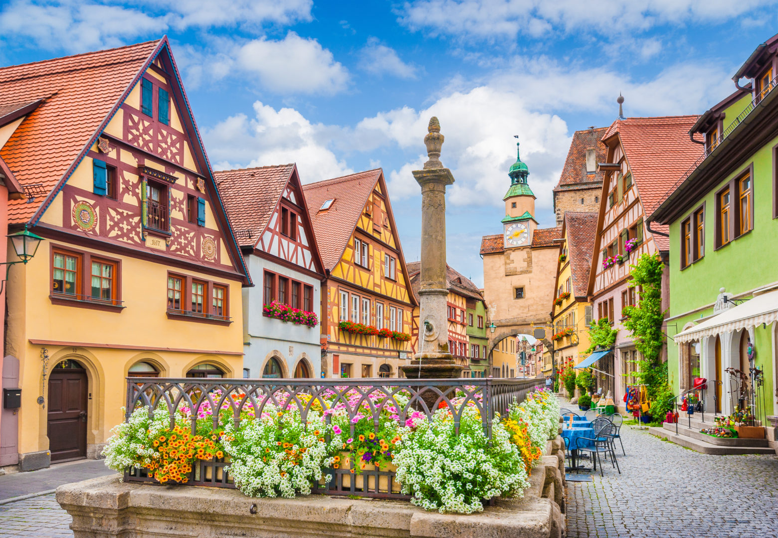 Rothenburg ob der Tauber, Bavière, Allemagne