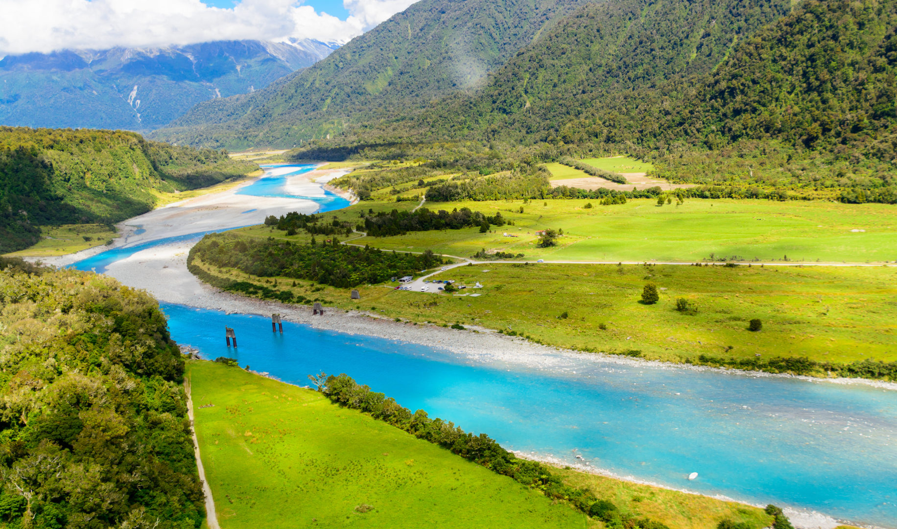 Franz Josef et Fox Glacier, Nouvelle-Zélande