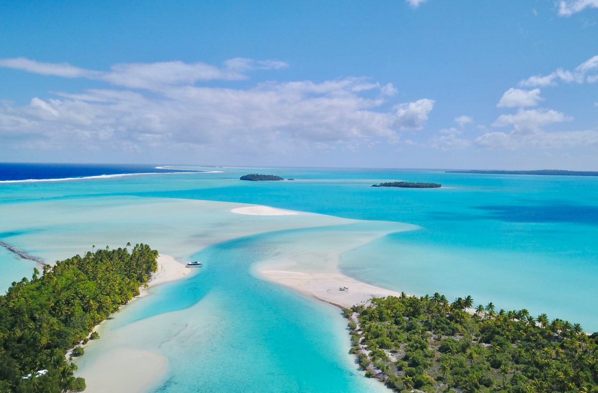 Lagune d'Aitutaki, Pacifique Sud